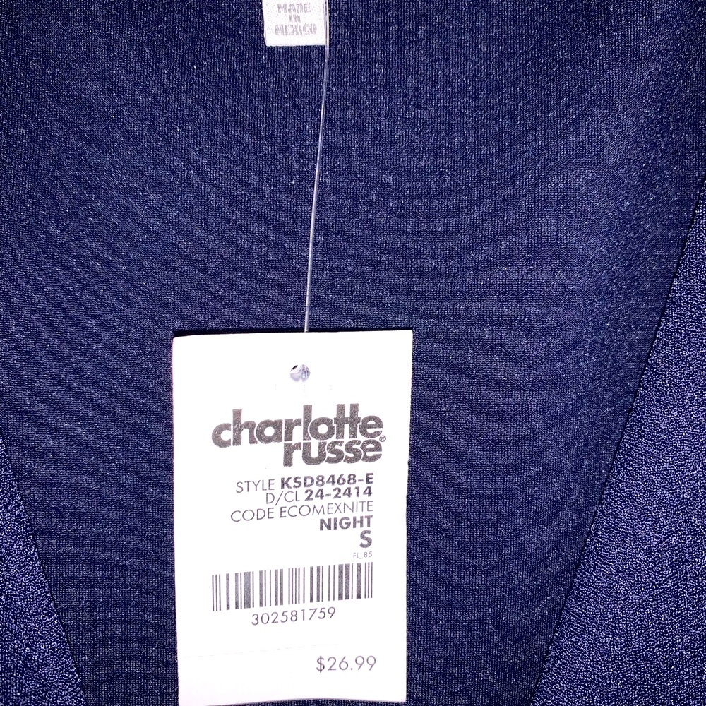 SALE CHARLOTTE RUSSE DRESS - Picture 5 of 6